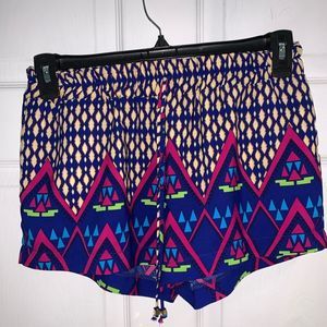 Neon 1980s vintage shorts